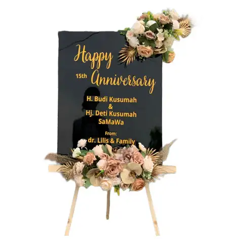 Papan Bunga Akrilik Jelegong